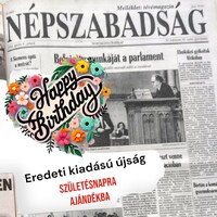 1977 január 30  /  NÉPSZABADSÁG  /  SZÜLETÉSNAPRA! RÉGI, EREDETI ÚJSÁG. Ssz.:  11882