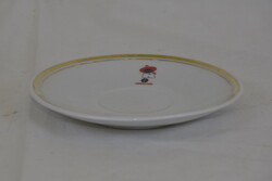 Zsolnay Kolumbia porcelán lapos tányér A205