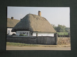 Képeslap,Tiszacsécse,Móricz Zsigmond múzeum látkép,részlet,1985-