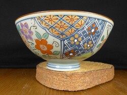"Virágzó növények" Arita porcelán chawan japán teáscsésze #2