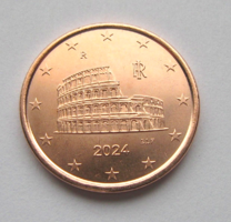 Olaszország – 5 Euro cent - 2024 – Colosseum