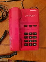 Eladó piros nyomógombos telefon