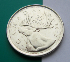 Kanada - 25 cent - 2015 - II. Erzsébet királynő
