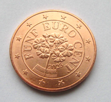 Ausztria – 5 euro cent – 2023 -  Kankalin