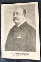 KOSSUTH LAJOS FIA , FERENC EMLÉKKÉP 1914 KORABELI ÉS EREDETI KÉPES LAP KÉP