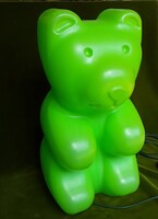 Vintage Haribo gumimaci állólámpa, nagy 70 cm