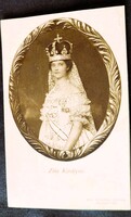 1916 BUDA UTOLSÓ MAGYAR KIRÁLY IV. KÁROLY KORONÁZÁS ZITA KIRÁLYNÉ KORABELI EREDETI FOTÓ FOTÓLAP
