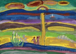 Csepeli Németh Miklós (1934-2012): AKTOK BALATON PARTJÁN
