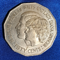 Ausztrália 1981. 50 Cent  "Károly és Diana esküvője" (532)
