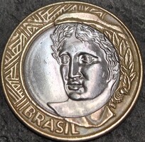Brazília 1 real, 2008.
