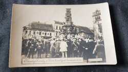 KORONÁZÁS BUDA 1916 UTOLSÓ MAGYAR KIRÁLY IV. KÁROLY KORABELI EREDETI FOTÓ - FOTÓLAP