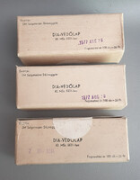 Dia-védőlap, dia üveglapok, bontatlan csomagolás, 100db/csomag. (1977-1978)