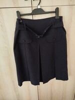 Női alkalmi szoknya 40-es sötétkék