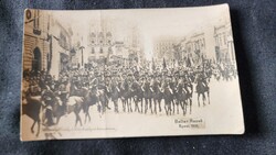 KORONÁZÁS BUDA 1916 UTOLSÓ MAGYAR KIRÁLY IV. KÁROLY KORABELI EREDETI FOTÓ - FOTÓLAP
