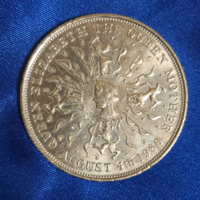 25 Penny, 1980 80. Évforduló - Erzsébet Anyakirályné születése Anglia (535)