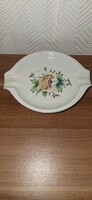 Hollóházi porcelán hamutál