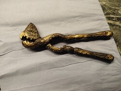 Antik bronz madàralakú diótörő