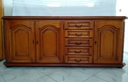 Komód, hossza 196 cm, magassága 80,5 cm, szélessége 43 cm TV. szekrény gyönyörű, hibátlan