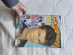Popcorn 1988 december szám újság ifjúsági   Retro