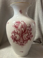 Herendi Tulipán mintás váza 32cm