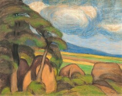 Szigeti Jenő (1881-1944) - Nagybányai boglyák