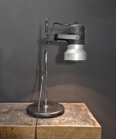 Retro íróasztali lámpa, ipari design