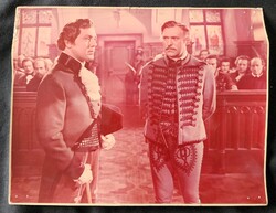1957 BESSENYEI FERENC KÁLLAI FERENC CSÁSZÁR PARANCSÁRA FILM EREDETI EZÜST ZSELATINOS REKLÁM FOTÓ