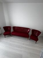 Retro Club kanapé fotelekkel