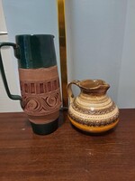 2db olasz kerámia (Bitossi és Fratelli Fanciullacci) egyben