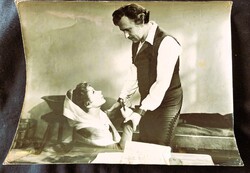 1957 RUTTKAI ÉVA BESSENYEI FERENC CSÁSZÁR PARANCSÁRA FILM EREDETI EZÜST ZSELATINOS REKLÁM FOTÓ