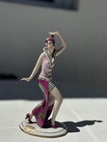 Limbach táncosnő porcelán