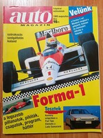 Autó magazin 1989 augusztusi szám