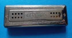 OLYMPIA szájharmónika  műanyag dobozzal