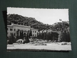 Képeslap,Tihany,Park szálló,hotel látkép,részlet,1962-