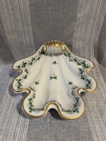 Herendi porcelán kagylóformájú asztalidísz ,22cm a képeken látható állapotban