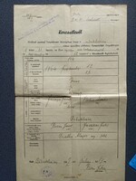 ZA630.33 Régi irat  CIBAKHÁZA  Faragó Imre 1942