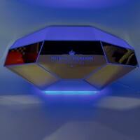Moët & Chandon Diamond Night Vasque - pezsgőhűtő LED világítással (3 színben…)