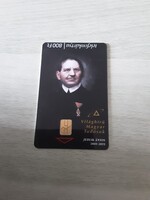 2001 - es  telefonkártya, Világhírű Magyar Tudósok Jedlik Ányos gyűjtőknek.