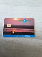 2001 - es  telefonkártya, Nemzeti parkjaink Erdélyi hérics gyűjtőknek.