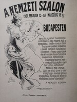 A NEMZETI SZALON NEMZETKÖZI KIÁLLÍTÁSA 1901 - KALAUZ ÉS KÉPES TÁRGYMUTATÓ