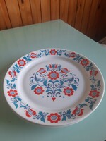 Alföldi porcelán - falitányér, 2 db, népi motívum