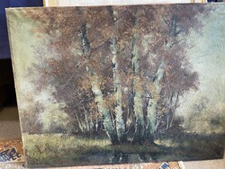 1Ft-ról!!! Vári-Vojtovits - Öszi erdő..75x100 cm!!