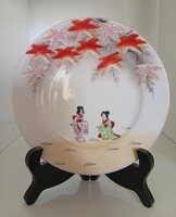 SOKO CHINA jelzett kínai porcelán dísztányér 17 cm
