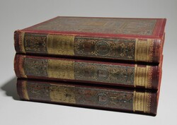 Szalay-Baróti: A Magyar Nemzet Története I.- III.- IV. kötet (3 db) Gottermayer kötés,1895