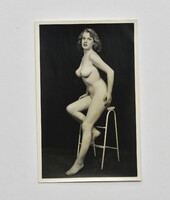 Eredeti fotó, női akt, 1960-as évek
