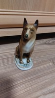 Zsolnay porcelán kutya,  hibátlan állapotban!