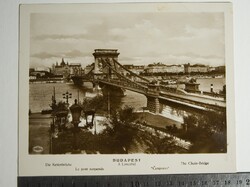 Budapest, Lánchíd, 1930-as évek