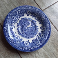 Csodás régi angol fajansz porcelán tálka (14,9 cm)