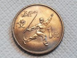 Kína 1 Yuan 1990. XI. Ázsia Játékok
