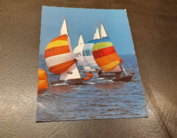 Balaton vitorlások, repülő hollandi képeslap